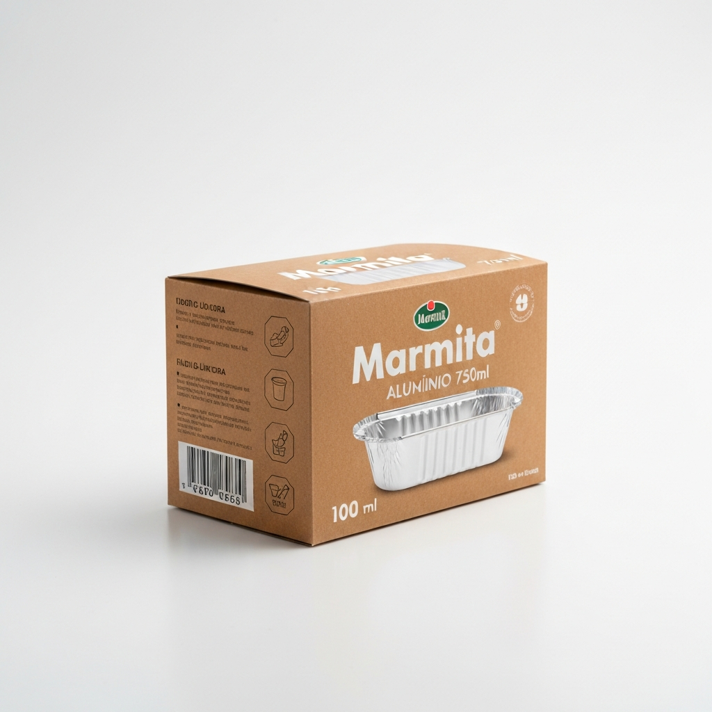Marmita Aluminio 750ml